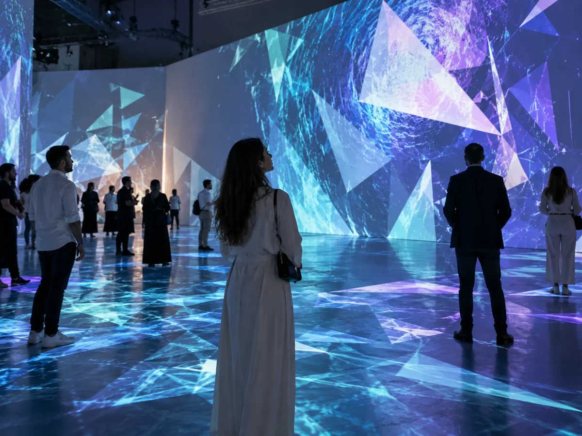 AI-generated illustration: Immersive venue mapping