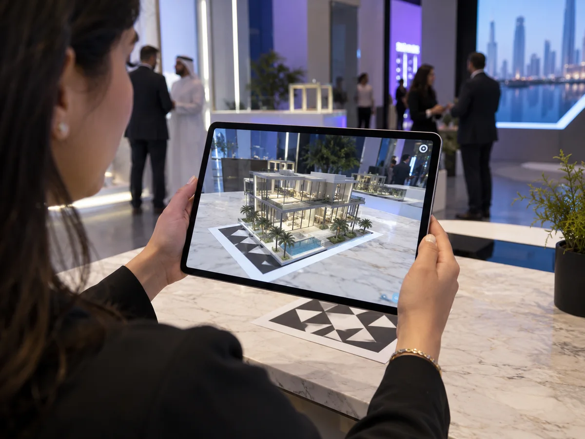 AI-generated illustration: AR product exploration