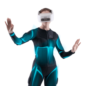 TESLASUIT 4 haptic feedback suit for virtual reality training